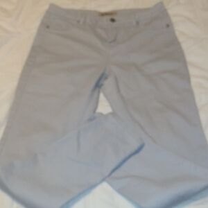 Blue Spice Pale Gray Straight Leg Women's Jeans